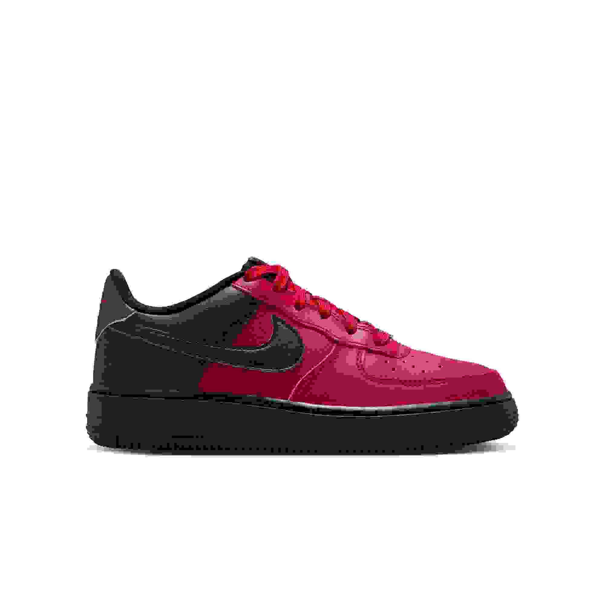 Nike Air Force 1 LV8 Grade School Boys' "Gym Red/Black/Summit White" Shoe